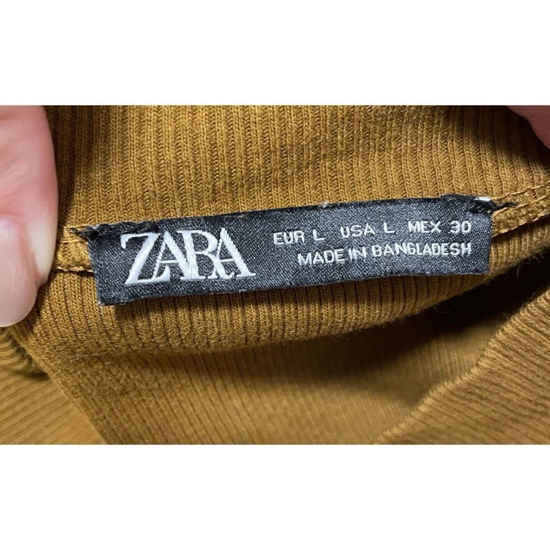 ZARA(ザラ)のZARAハイネックティシャツ メンズのトップス(Tシャツ/カットソー(半袖/袖なし))の商品写真