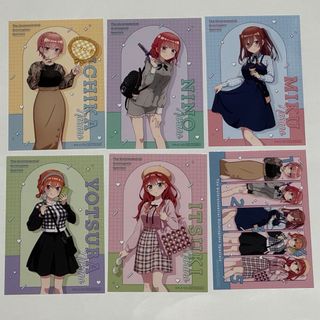 五等分の花嫁 ブロマイド コンプ 購入特典 ロフト(キャラクターグッズ)