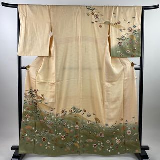 訪問着 身丈163.5cm 裄丈64.5cm 正絹 秀品 【中古】(着物)