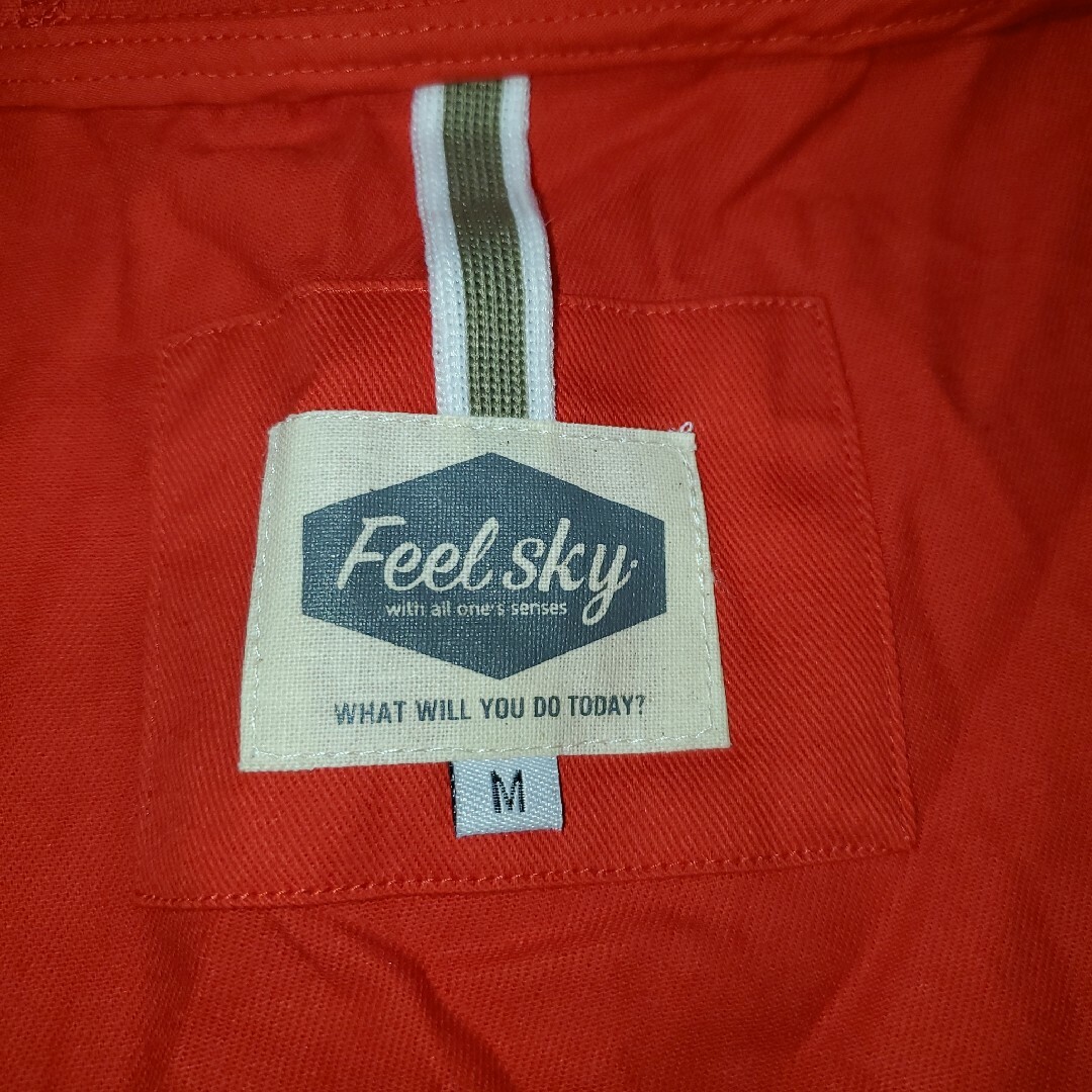 新品未使用　FeelSky 綿フルジップパーカー メンズのジャケット/アウター(その他)の商品写真