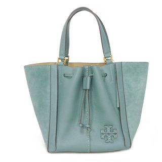 トリーバーチ(Tory Burch)のTory Burch トリーバーチ マックグロー ドラゴンフライ ドローストリング ダブルT ロゴ アークティック ハンドバッグ 144851(ハンドバッグ)