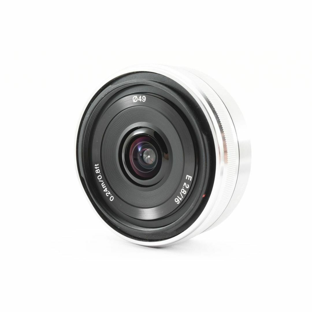 【美品】 SONY ソニー E 16mm F2.8 レンズ ミラーレス一眼カメラ スマホ/家電/カメラのカメラ(レンズ(単焦点))の商品写真