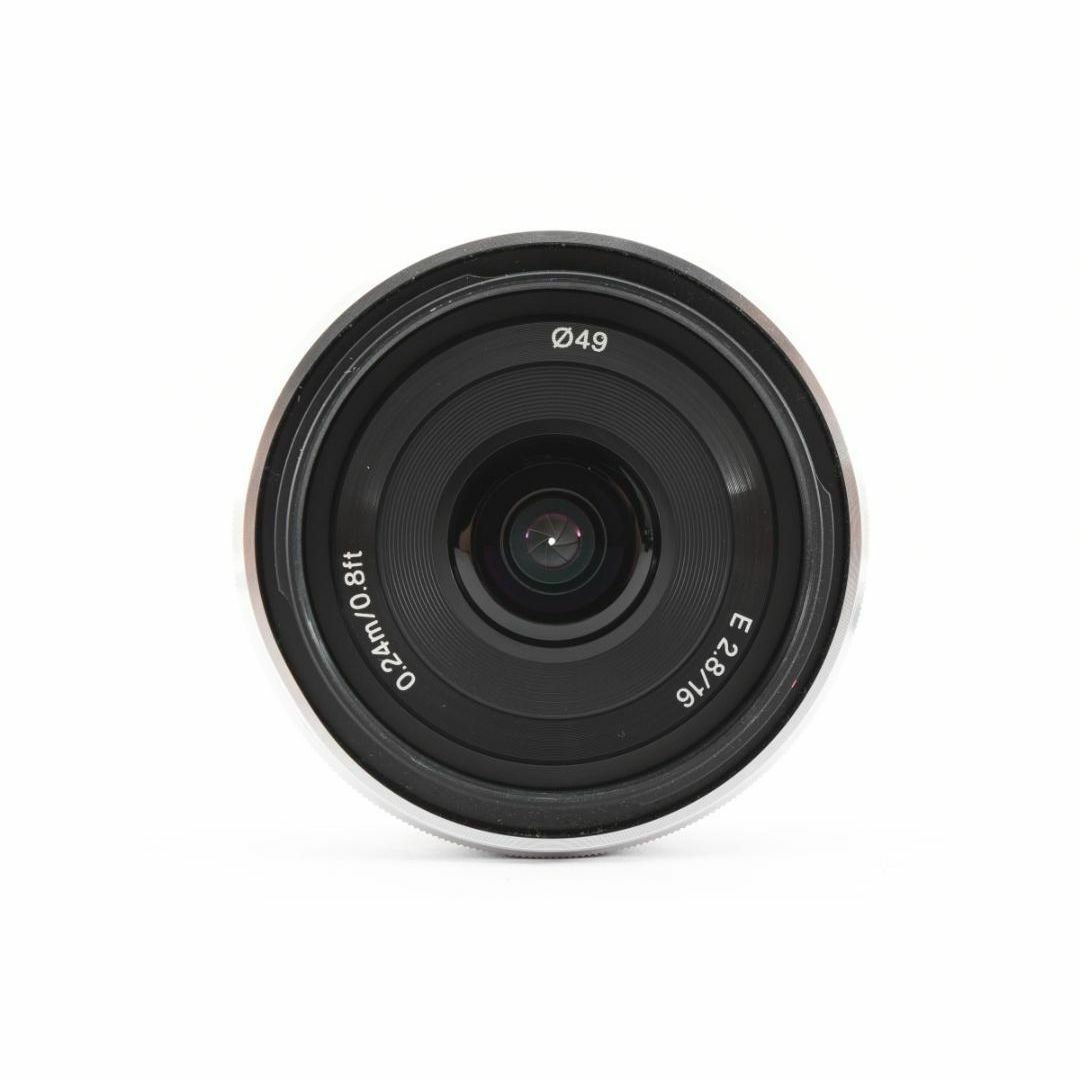 【美品】 SONY ソニー E 16mm F2.8 レンズ ミラーレス一眼カメラ スマホ/家電/カメラのカメラ(レンズ(単焦点))の商品写真