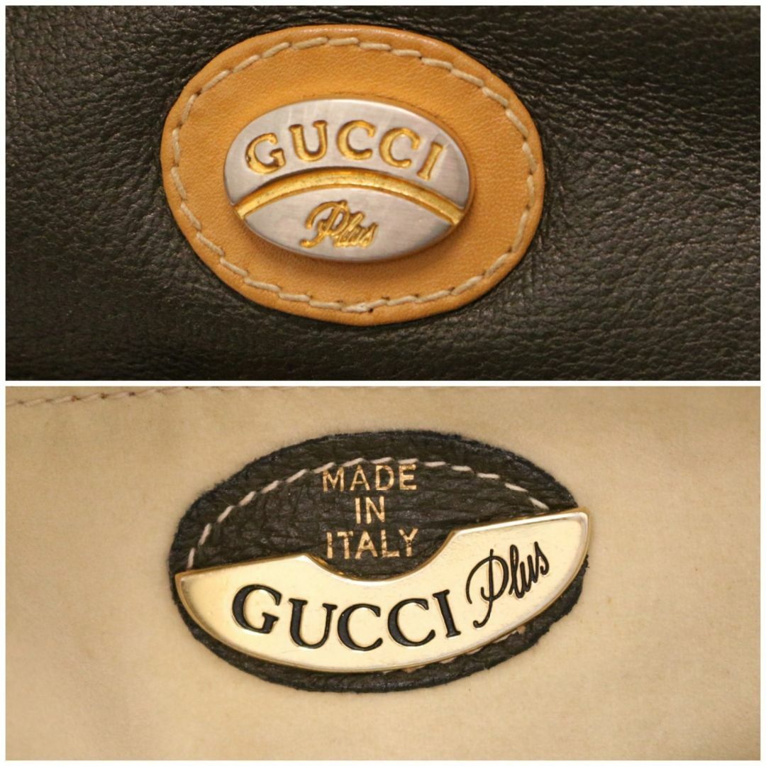 Gucci(グッチ)のグッチ ショルダーバッグ ポシェット 古着 オールド ヴィンテージ レザー 本革 レディースのバッグ(ショルダーバッグ)の商品写真