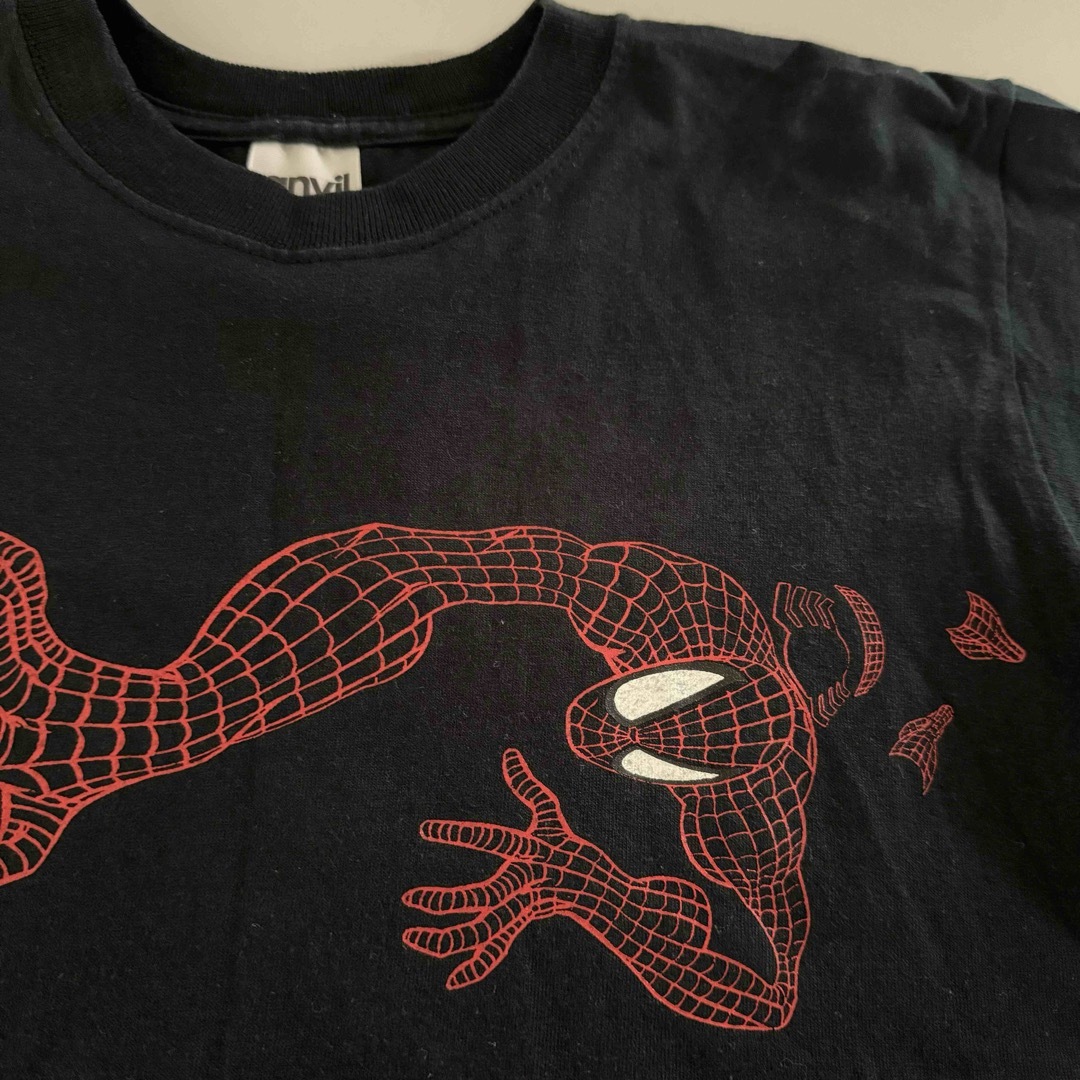 Anvil(アンビル)の● spiderman スパイダーマン プリント Tシャツ 蜘蛛 クモ ● キッズ/ベビー/マタニティのキッズ服男の子用(90cm~)(Tシャツ/カットソー)の商品写真