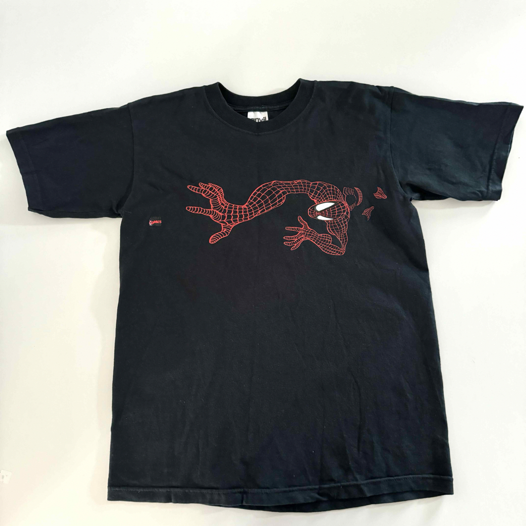 Anvil(アンビル)の● spiderman スパイダーマン プリント Tシャツ 蜘蛛 クモ ● キッズ/ベビー/マタニティのキッズ服男の子用(90cm~)(Tシャツ/カットソー)の商品写真