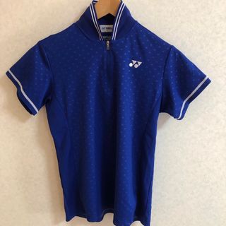 ヨネックス(YONEX)のヨネックス  ハーフジップTシャツ可愛いM(ウェア)