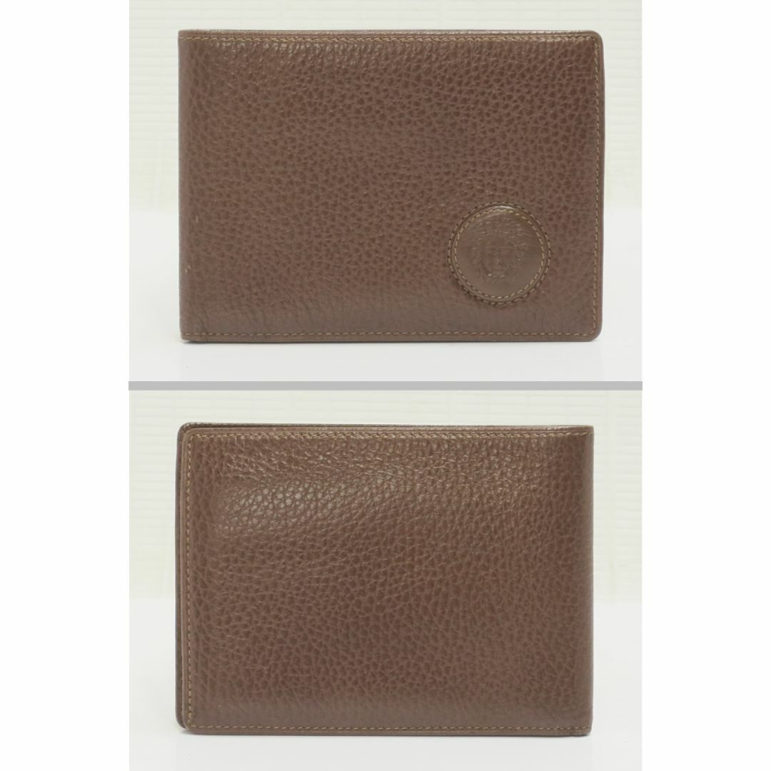 Gianni Versace(ジャンニヴェルサーチ)のジャンニ・ヴェルサーチ　ヴィンテージ　二つ折り財布　茶　18683902 メンズのファッション小物(折り財布)の商品写真