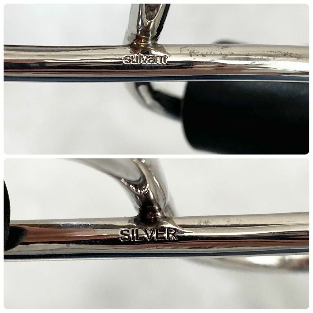 sulvam(サルバム)のA12601 サルバム　インフィニティバックルベルト　ブラック　W30〜32程度 メンズのファッション小物(ベルト)の商品写真
