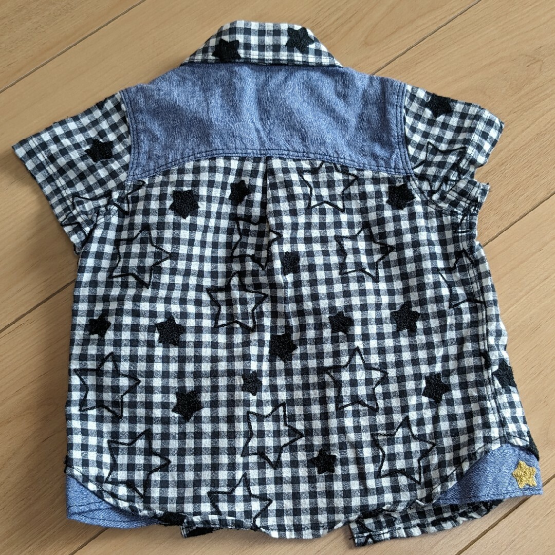 BREEZE(ブリーズ)のボタン　シャツ　キッズ　男の子　BREEZ ブリーズ キッズ/ベビー/マタニティのキッズ服男の子用(90cm~)(ブラウス)の商品写真