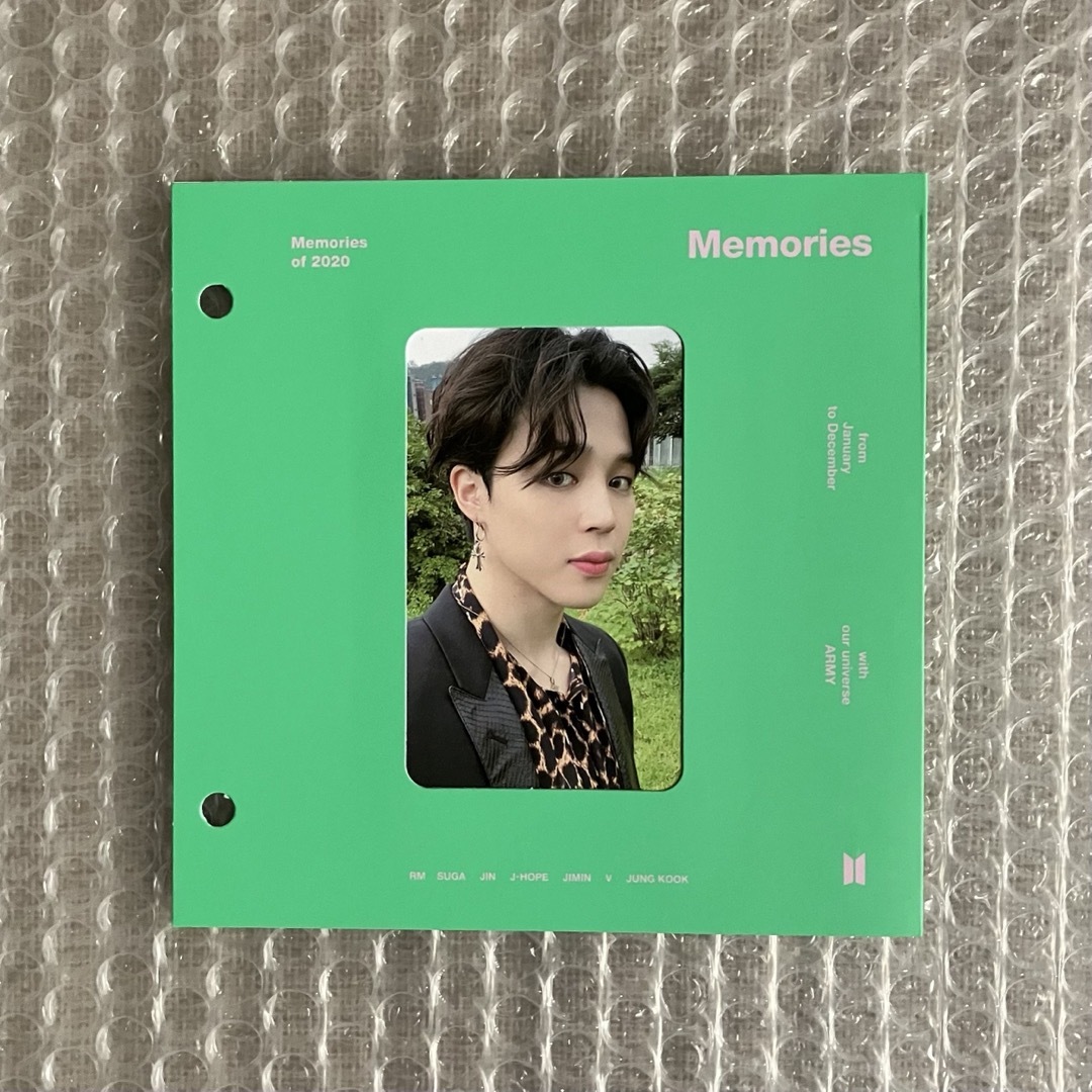 防弾少年団(BTS)(ボウダンショウネンダン)のBTS memories 2020 Blu-ray 公式 トレカ JIMIN エンタメ/ホビーのタレントグッズ(アイドルグッズ)の商品写真