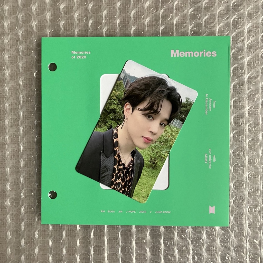 防弾少年団(BTS)(ボウダンショウネンダン)のBTS memories 2020 Blu-ray 公式 トレカ JIMIN エンタメ/ホビーのタレントグッズ(アイドルグッズ)の商品写真