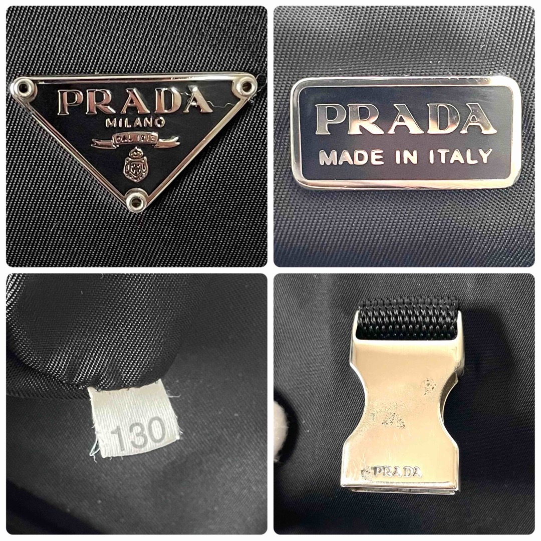 PRADA(プラダ)の【美品〜良品】プラダ　ミニ ショルダーバッグ　スマホポーチ　ウエストポーチ メンズのバッグ(ショルダーバッグ)の商品写真