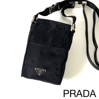 PRADA - 【美品〜良品】プラダ　ミニ ショルダーバッグ　スマホポーチ　ウエストポーチ