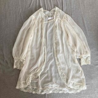 ザラ(ZARA)のvintage ヴィンテージ　レース　ブラウス　ランジェリー(シャツ/ブラウス(長袖/七分))