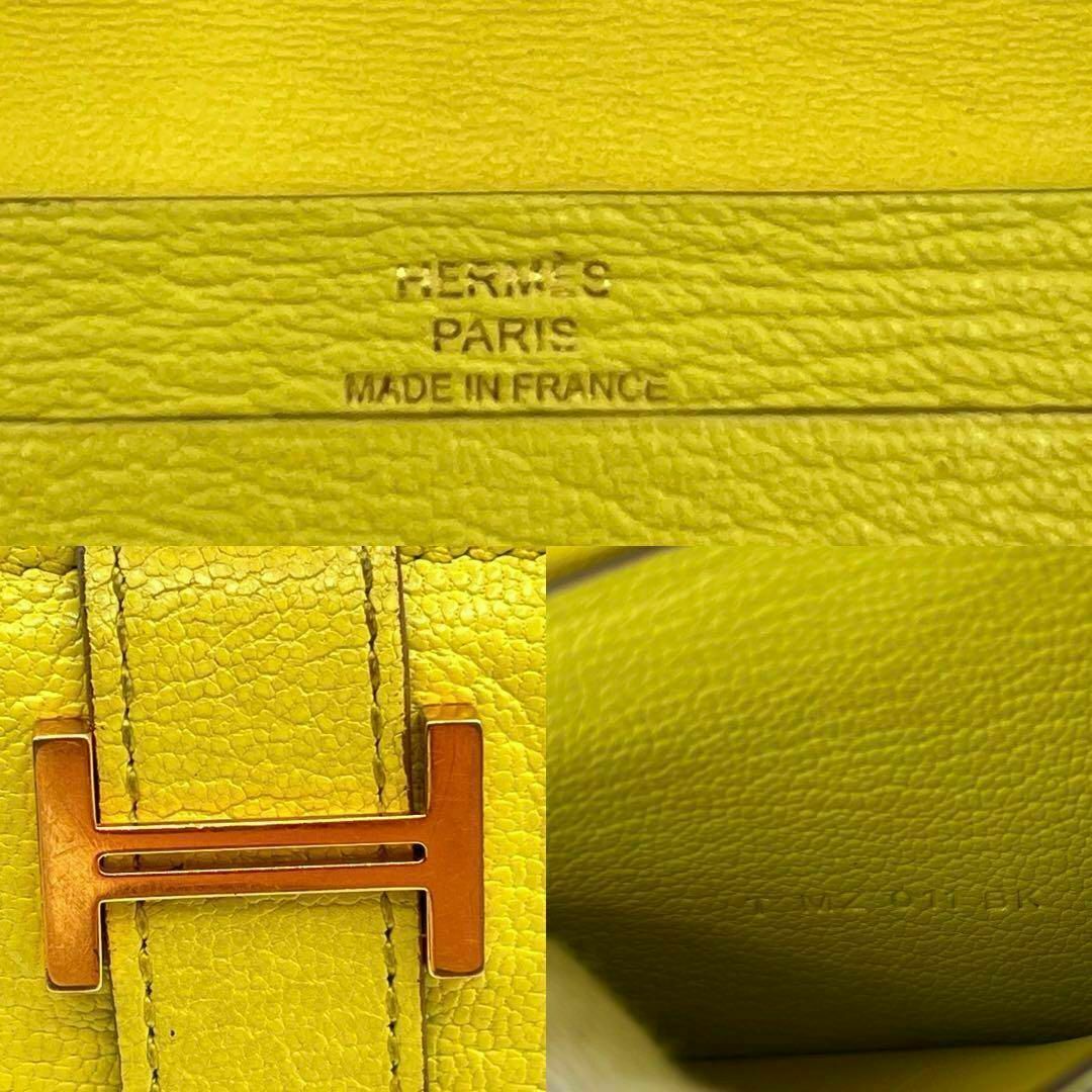 Hermes(エルメス)のHERMES エルメス べアン シェブルミゾル カードケース 名刺入れ T 刻印 レディースのファッション小物(名刺入れ/定期入れ)の商品写真