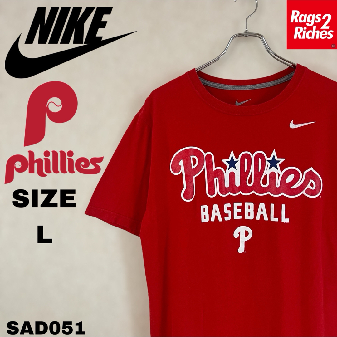 NIKE(ナイキ)のNIKE × Philadelphia Philliesナイキ × フィリーズ メンズのトップス(Tシャツ/カットソー(半袖/袖なし))の商品写真