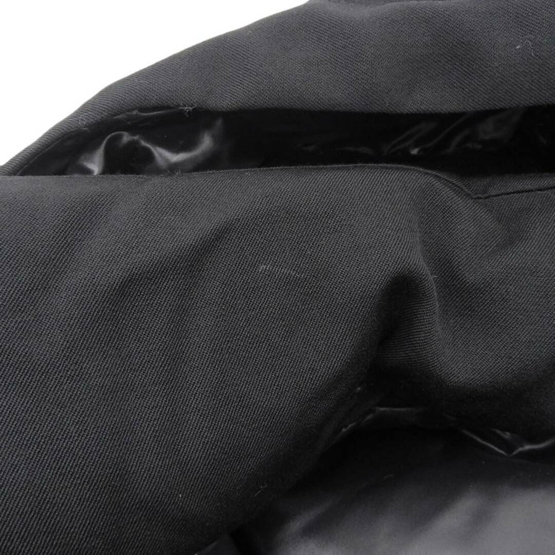 Yohji Yamamoto(ヨウジヤマモト)の【本物保証】 超美品 ヨウジヤマモト YOHJI YAMAMOTO ダウンコート アウター ウール ブラック 黒 3 メンズ メンズのジャケット/アウター(その他)の商品写真