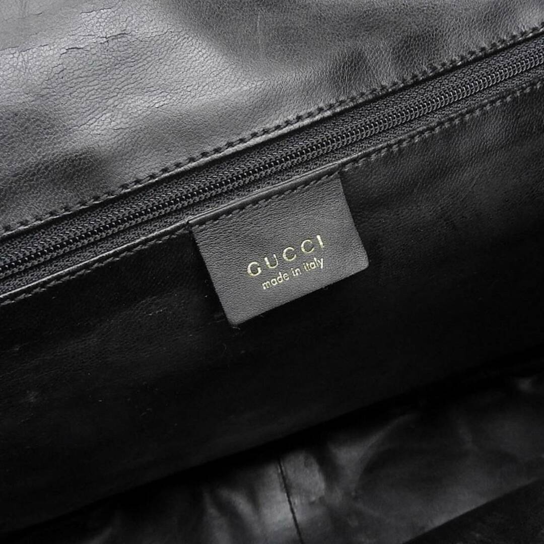 GUCCI - 【本物保証】 グッチ GUCCI バンブー 2WAYバッグ レザー GUCCI - 【本物保証】 グッチ GUCCI バンブー 2WAYバッグ レザー