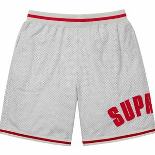 シュプリーム(Supreme)のSupreme Ultrasuede Mesh Short "Grey"(ショートパンツ)