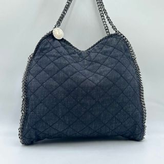 ステラマッカートニー(Stella McCartney)の美品 ステラマッカートニー ファラベラ フォールドオーバー デニム キルティング(トートバッグ)