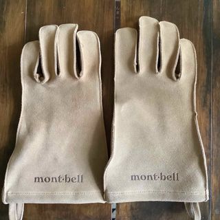 モンベル(mont bell)のmont-bell モンベル　レザーキャンプグローブ(その他)