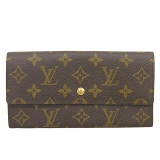 ルイヴィトン(LOUIS VUITTON)の【本物保証】 超美品 ルイヴィトン LOUIS VUITTON モノグラム ポルトフォイユ サラ ホック付長財布 M61734 ヴィンテージ(財布)