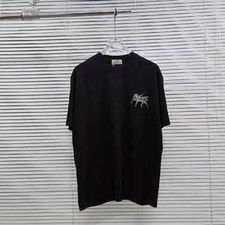 バーバリー(BURBERRY)の未使用　メンズ　半袖　Tシャツ　ブラック(Tシャツ/カットソー(半袖/袖なし))