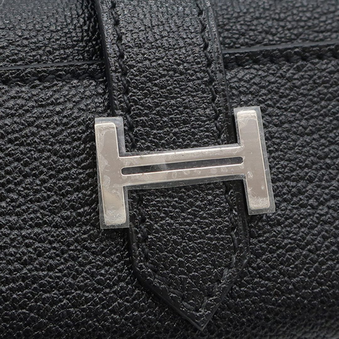 Hermes(エルメス)のエルメス HERMES キーケース ベアン 4連キーケース シェーブル ブラック シルバー金具 新品 未使用 黒  U刻印（2022年製） 【箱】【中古】 ハンドメイドのファッション小物(キーケース/名刺入れ)の商品写真