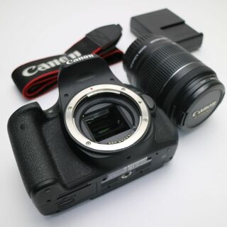 キヤノン(Canon)の超美品 EOS 8000D レンズキット ブラック  M777(デジタル一眼)