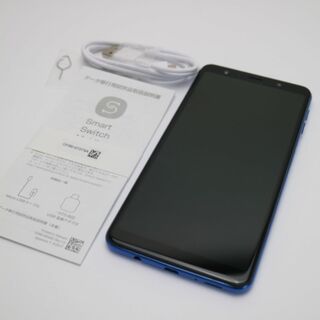 ギャラクシー(Galaxy)の超美品 SIMフリー Galaxy A7 ブルー  M777(スマートフォン本体)
