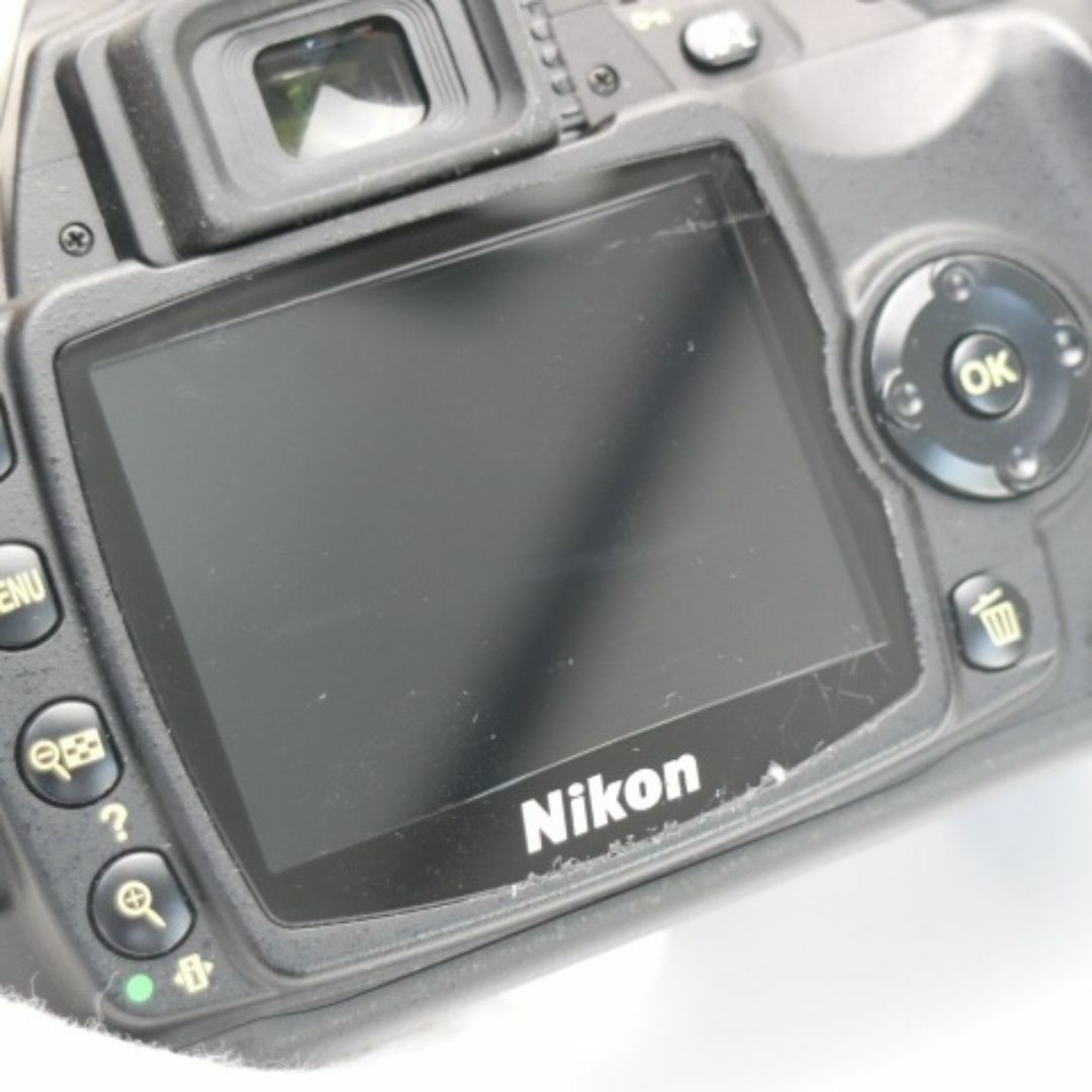 Nikon(ニコン)の超美品 Nikon D40 ブラック ボディ M777 スマホ/家電/カメラのカメラ(デジタル一眼)の商品写真