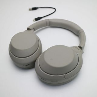 ソニー(SONY)の超美品 WH-1000XM4  シルバー M777(ヘッドフォン/イヤフォン)