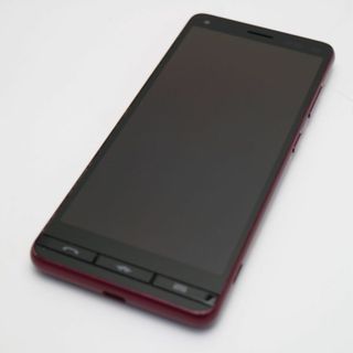 キョウセラ(京セラ)の超美品 BASIO4 ワインレッド スマホ 白ロム M777(スマートフォン本体)