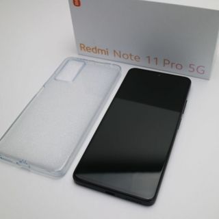 新品同様 SIMフリー Redmi Note 11 Pro 5G グラファイトグレー M777(スマートフォン本体)