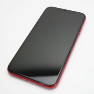 アイフォーン(iPhone)のSIMフリー iPhoneXR 128GB レッド RED 白ロム  M777(スマートフォン本体)