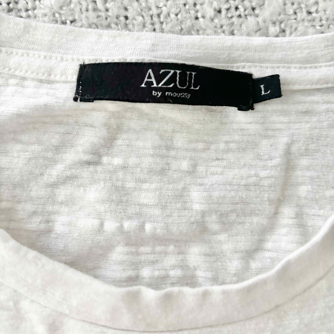 AZUL by moussy(アズールバイマウジー)のアズールバイマウジー メンズ 半袖 Tシャツ L メンズのトップス(Tシャツ/カットソー(半袖/袖なし))の商品写真