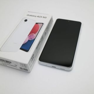 ギャラクシー(Galaxy)の超美品 Galaxy A23 5G SCG18 ホワイト M777(スマートフォン本体)