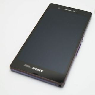 エクスペリア(Xperia)の良品中古 SO-02E Xperia Z パープル  M777(スマートフォン本体)