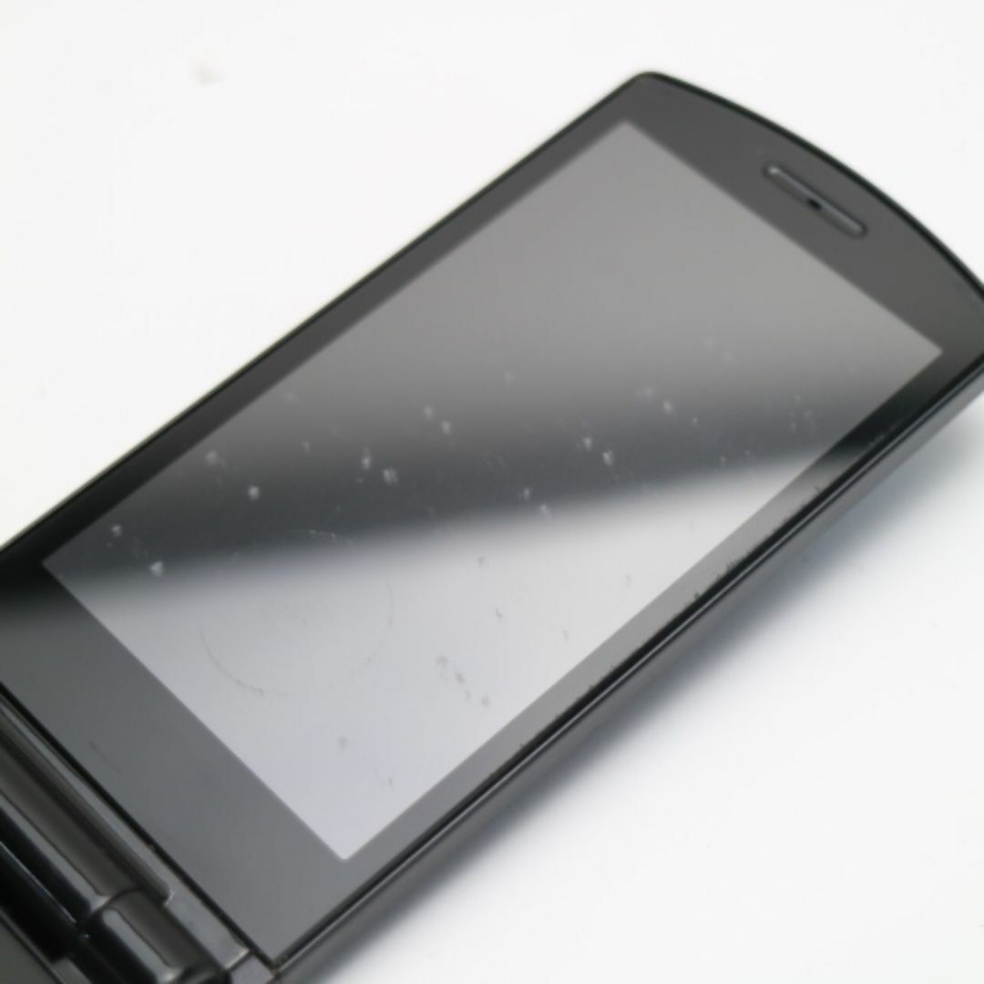 NEC(エヌイーシー)の良品中古 N-01G ブラック 白ロム M777 スマホ/家電/カメラのスマートフォン/携帯電話(携帯電話本体)の商品写真