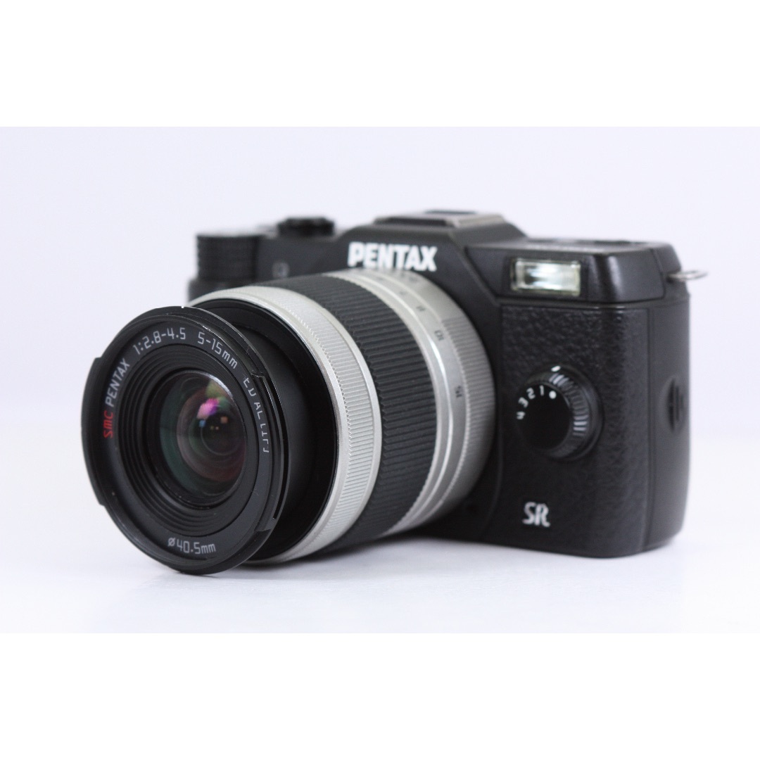 PENTAX(ペンタックス)のPENTAX Q10 ミラーレスカメラ レンズセット 動作確認済み#306 スマホ/家電/カメラのカメラ(ミラーレス一眼)の商品写真