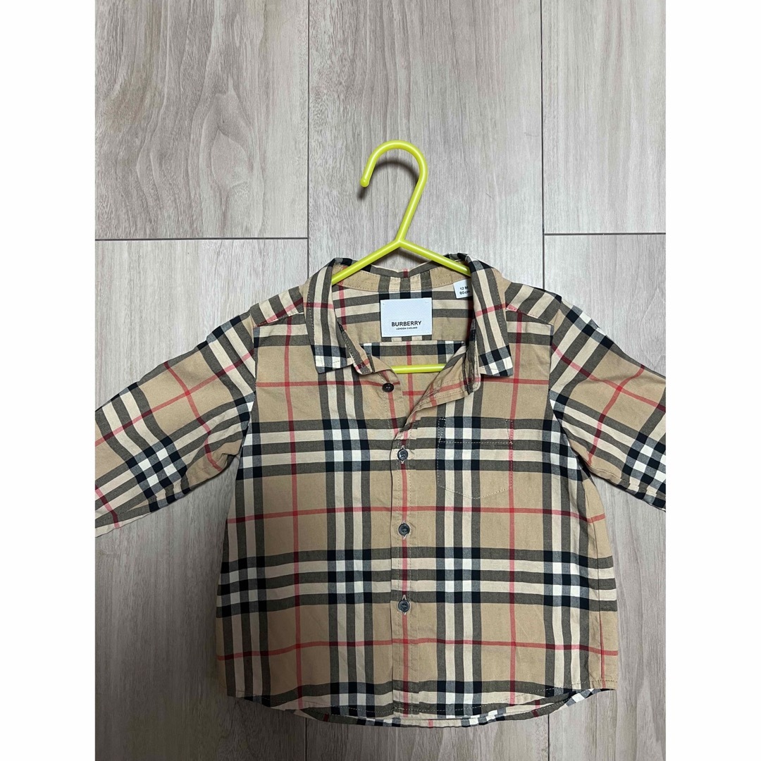 BURBERRY(バーバリー)のバーバリー　ベビー　シャツ キッズ/ベビー/マタニティのキッズ服女の子用(90cm~)(Tシャツ/カットソー)の商品写真