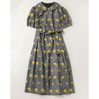 JaneMarple Tulle gingham&daisy コレットドレス