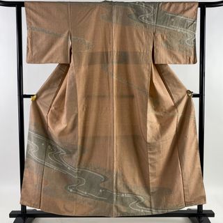 訪問着 身丈156cm 裄丈60cm 正絹 美品 逸品 【中古】(着物)