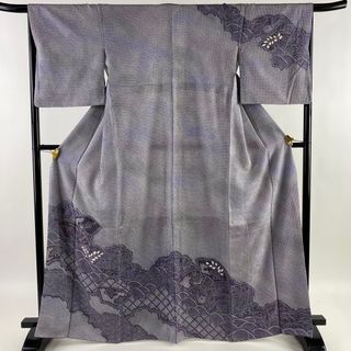 訪問着 身丈166.5cm 裄丈66cm 正絹 美品 逸品 【中古】(着物)