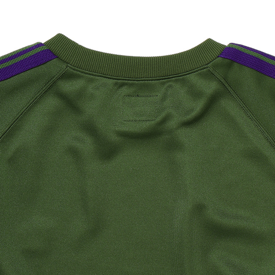 Needles(ニードルス)のニードルズ/NEEDLES トレーナー アパレル メンズ TRACK CREW NECK SHIRT - POLY SMOOTH スウェット IVY GREEN NS245-0001-0002 _0410ff メンズのトップス(スウェット)の商品写真