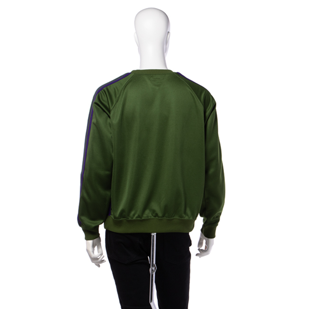 Needles(ニードルス)のニードルズ/NEEDLES トレーナー アパレル メンズ TRACK CREW NECK SHIRT - POLY SMOOTH スウェット IVY GREEN NS245-0001-0002 _0410ff メンズのトップス(スウェット)の商品写真