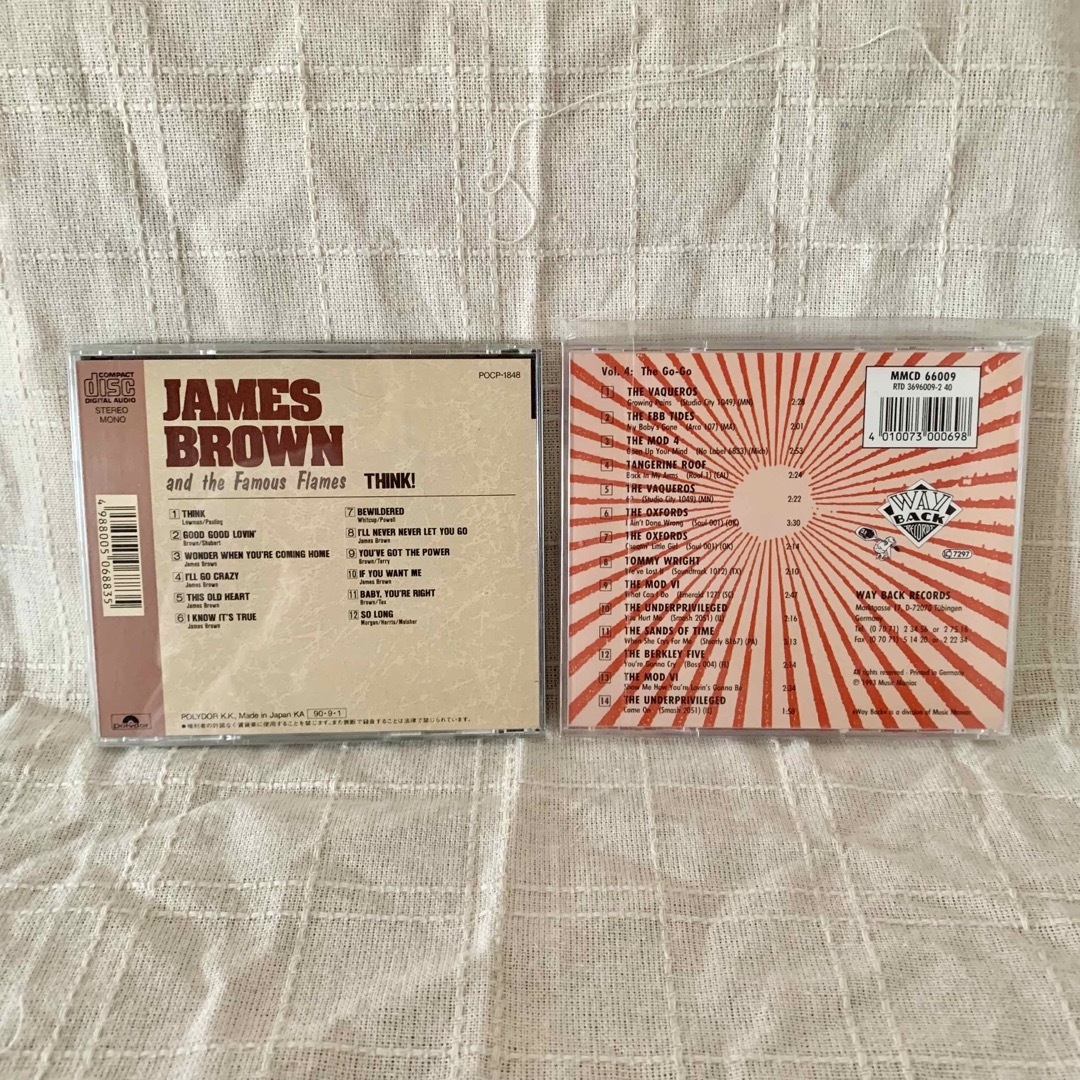 レトロ　CD  JAMES BROWN エンタメ/ホビーのCD(ポップス/ロック(洋楽))の商品写真