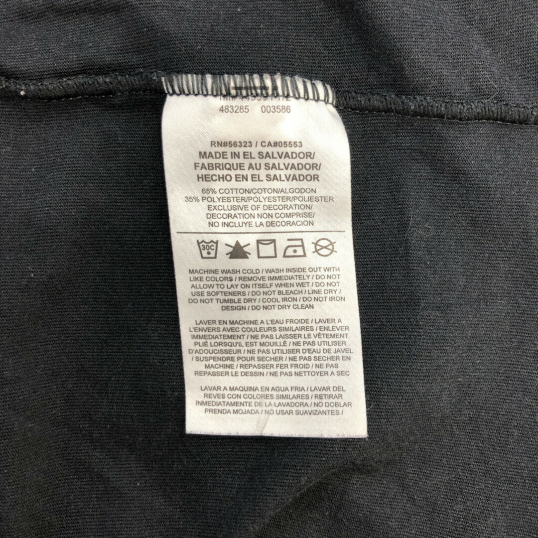 NIKE(ナイキ)のNIKE ナイキ 半袖Ｔシャツ スポーツ ロゴ ブラック (メンズ L) 中古 古着 Q6630 メンズのトップス(Tシャツ/カットソー(半袖/袖なし))の商品写真