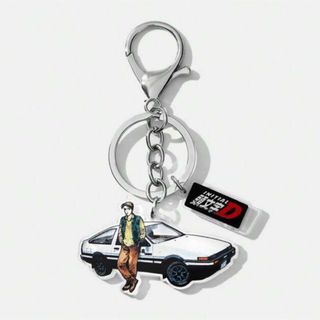 頭文字D イニシャルD 藤原拓海 AE86 アクキー キーホルダー キーチャーム